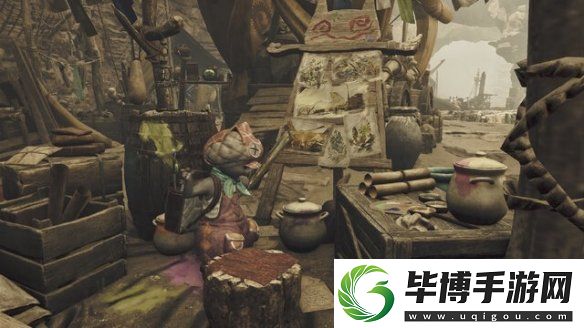 艾露貓畫“照片”！怪物獵人
