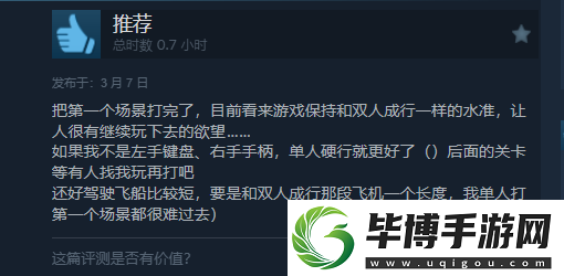 雙影奇境Steam好評(píng)如潮